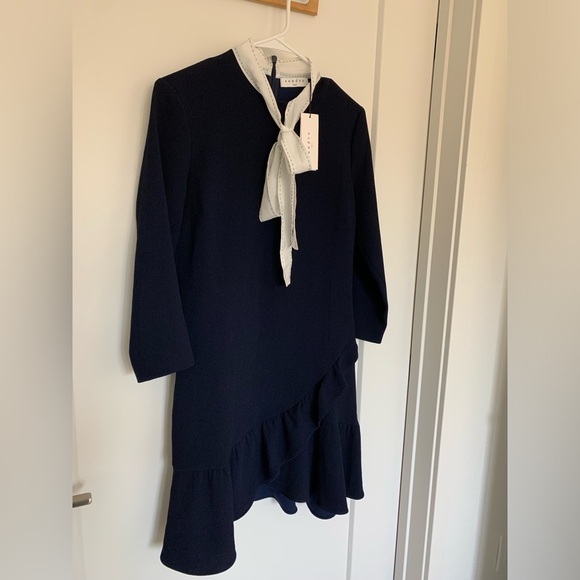 Sandro Ghalia front tie dress NWT - Picture 5 of 13